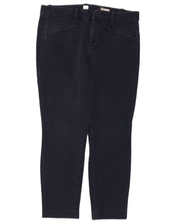 Gap Skinny-Cropped-Hose für Damen, UK 10, Größe S, W32, L25, Marineblau, Baumwolle
