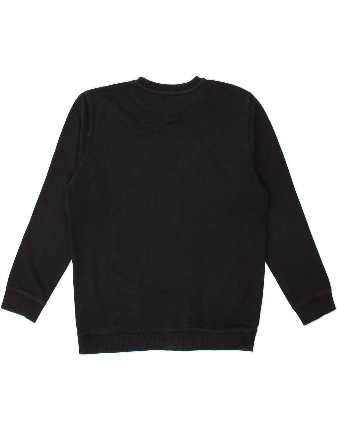 VANS Womens Graphic Hoodie Jumper UK 16 Large Black Vintage Vans and Second-Hand Vans from Messina Hembry 
