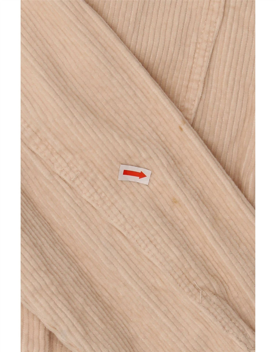 Übergroßes Damen-Cordhemd von ZARA, Größe 40, mittelgrau, aus Baumwolle