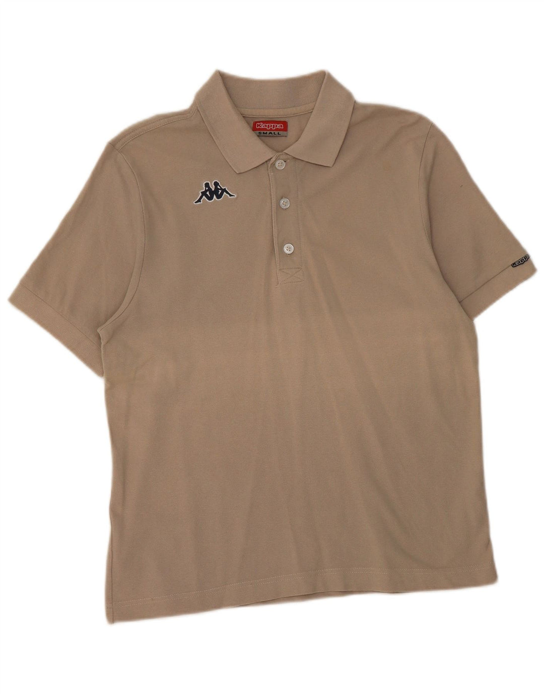 Kappa Herren Poloshirt Small Beige