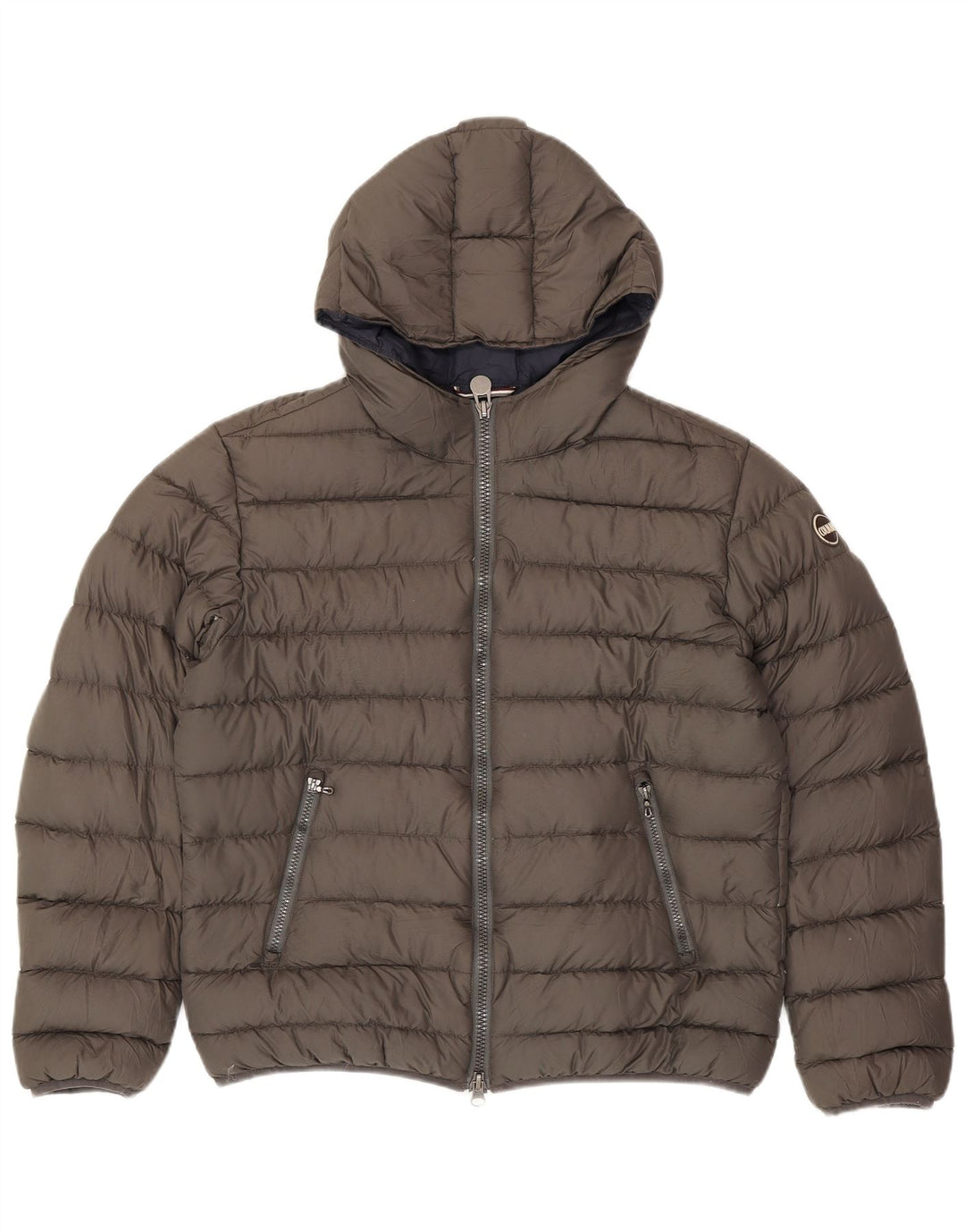 COLMAR Herren-Jacke mit Kapuze, gepolstert, Größe 40, Grau