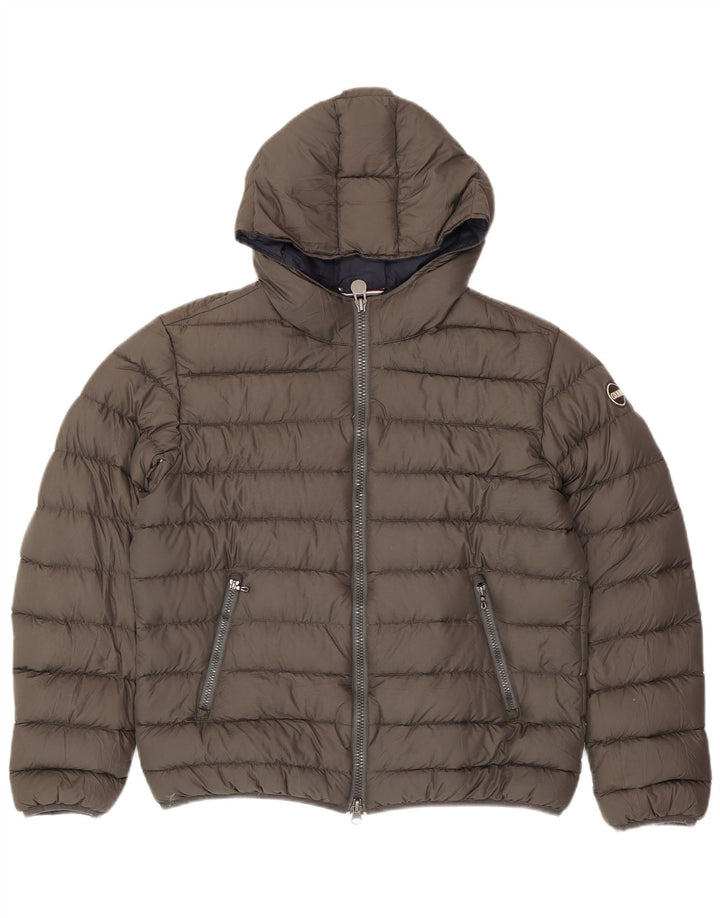 COLMAR Herren-Jacke mit Kapuze, gepolstert, Größe 40, Grau