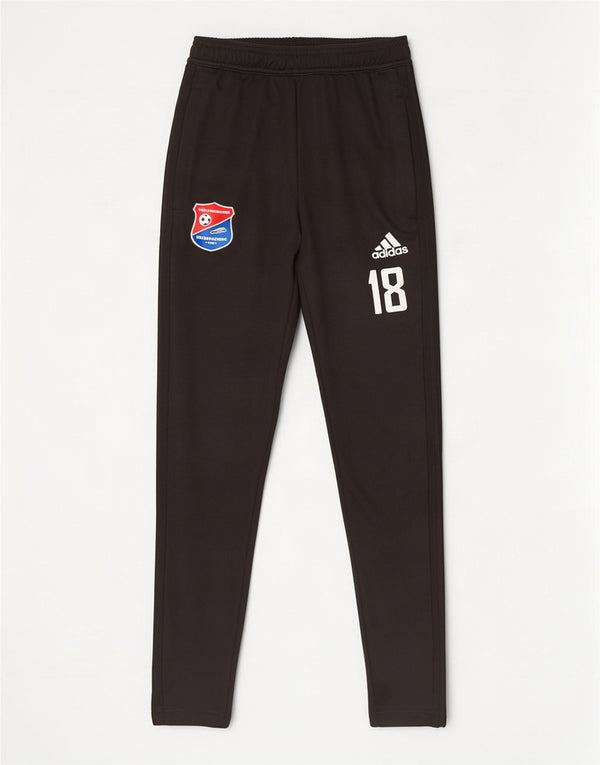 Adidas Herren-Trainingshose mit Grafik, Größe S, Schwarz, Polyester