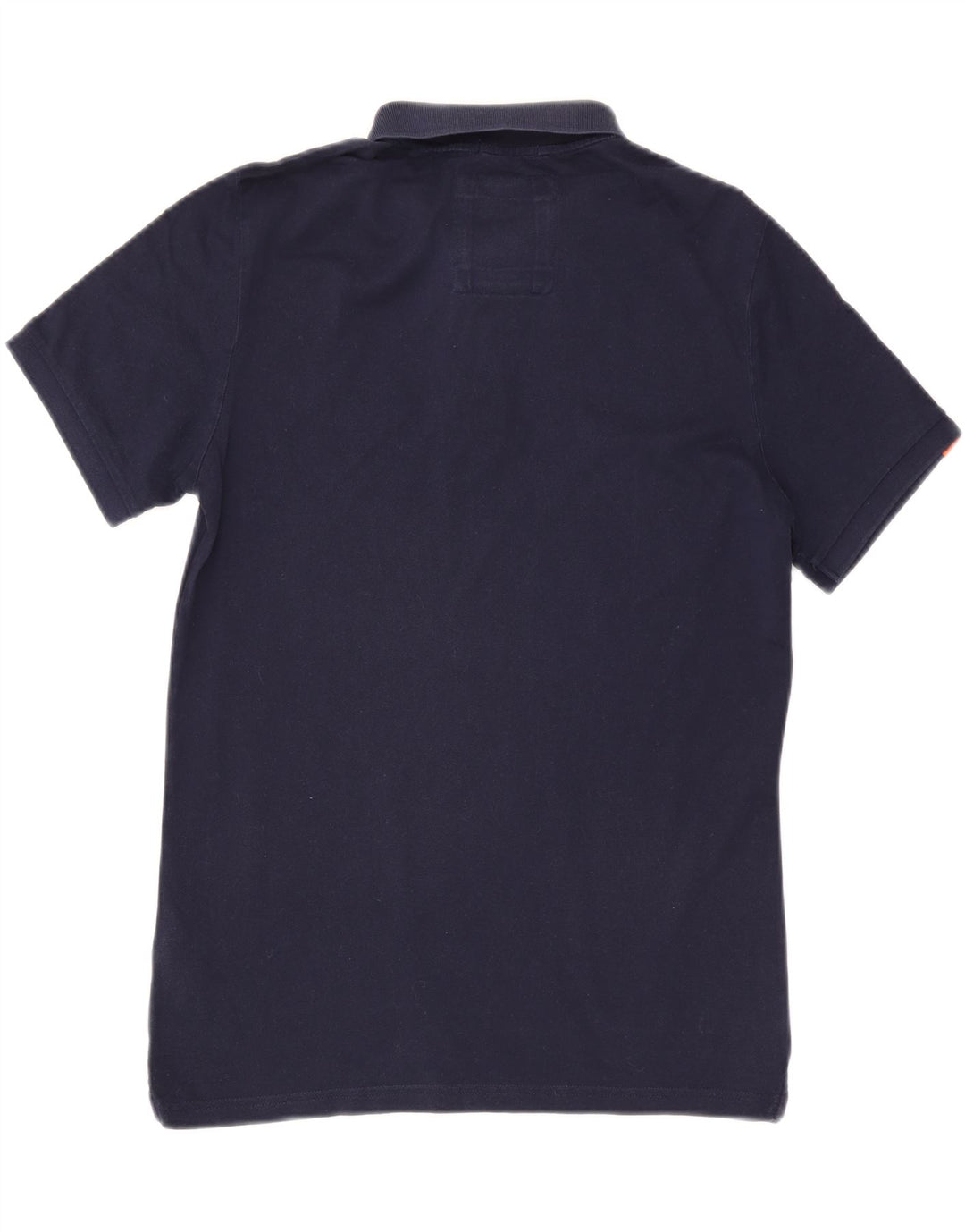 SUPERDRY Herren-Poloshirt, große marineblaue Baumwolle