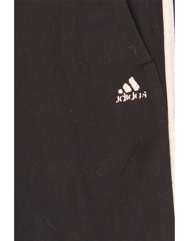 Adidas Herren Trainingshose UK 36/38 Small Schwarz Polyester