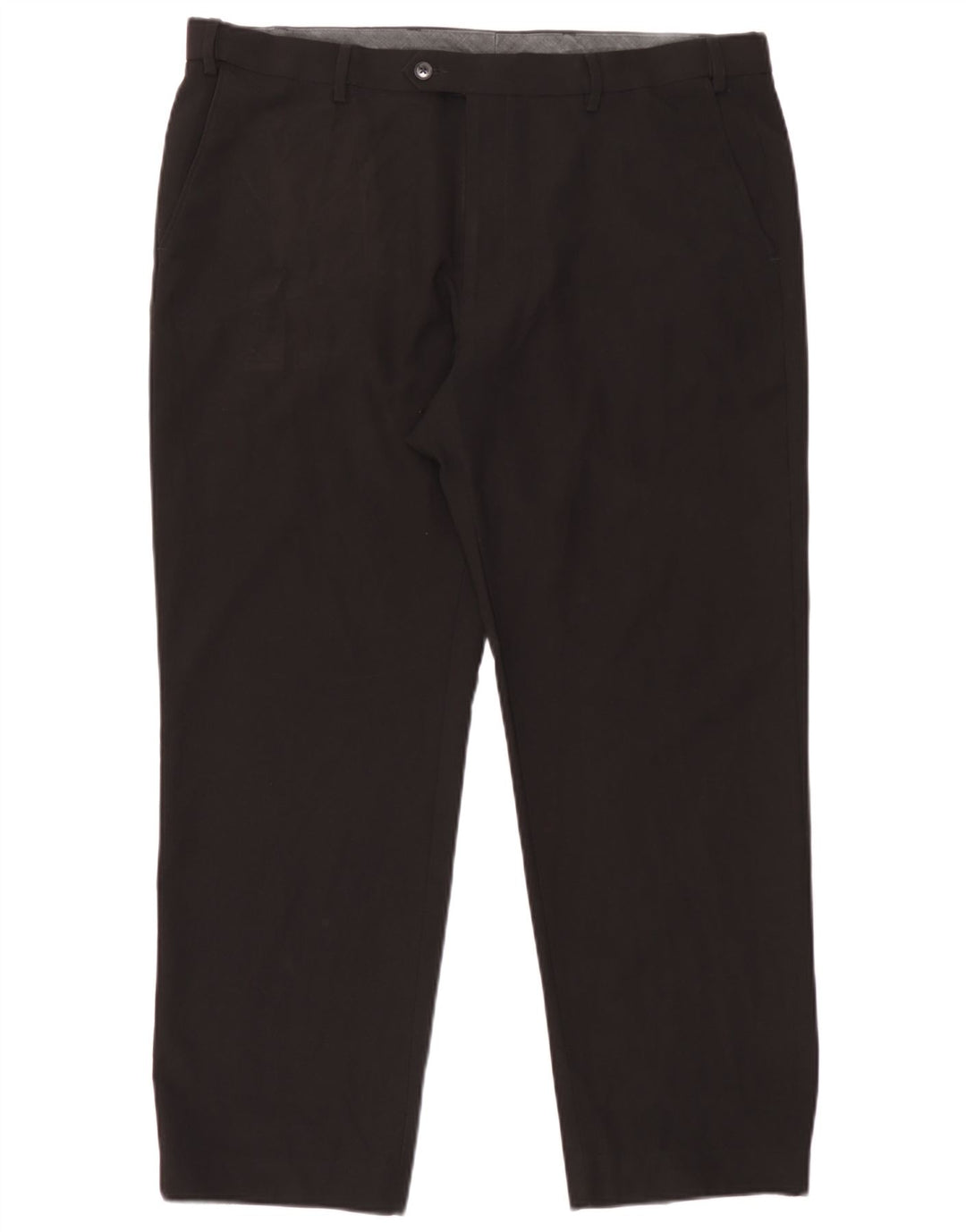 Gerade Herren-Anzughose von Marks & Spencer, W40, L29, Schwarz, Polyester