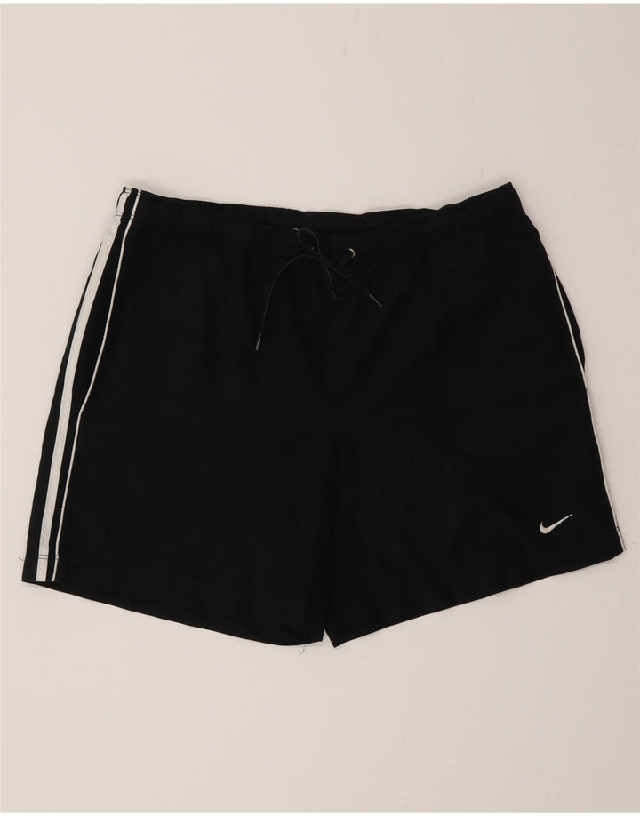 Nike Damen Sportshorts UK 8/10 Small Schwarz