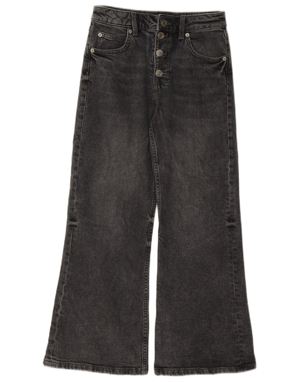 Zara Schlagjeans für Mädchen, 9–10 Jahre, W24, L25, Grau