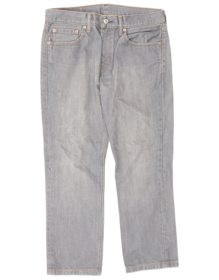 Levi's Herren 511 Tapered Slim Jeans W32 L30 Graue Baumwolle