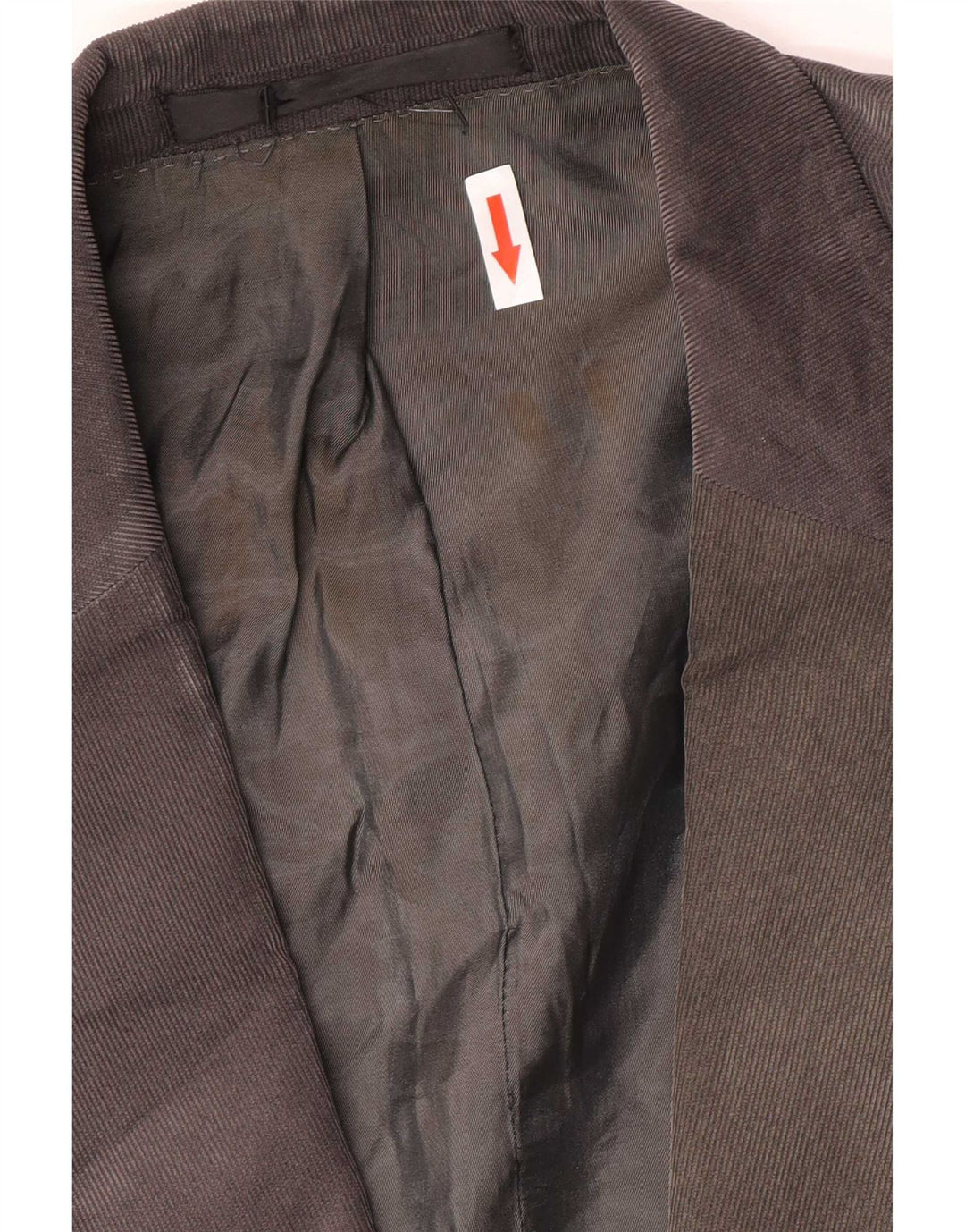 Marks & Spencer Herren 2-Knopf-Blazerjacke UK 42 XL Graues Polyester