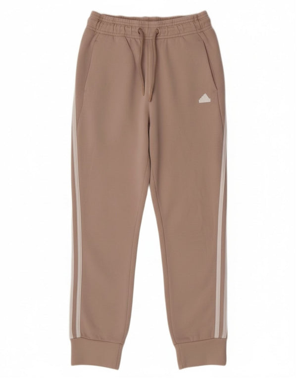 Adidas Mädchen Relaxed Fit Trainingshose Jogger 11-12 Jahre Beige Sport