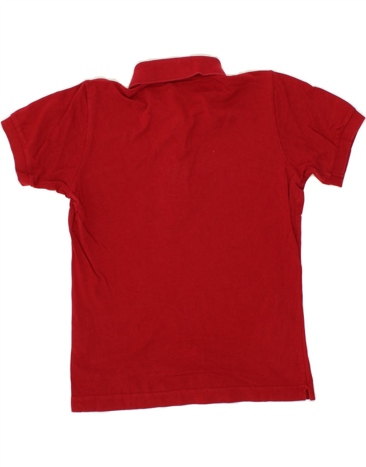 KAPPA Boys Polo Shirt 13-14 Years Large Red Cotton Vintage Kappa and Second-Hand Kappa from Messina Hembry 