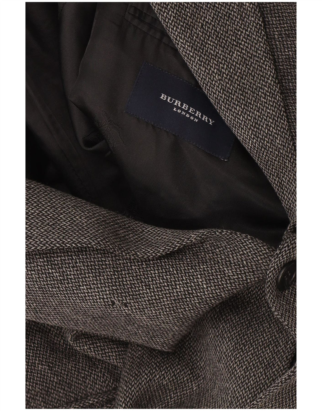 BURBERRY Herren 2-Knopf-Blazerjacke UK 42 XL Grau