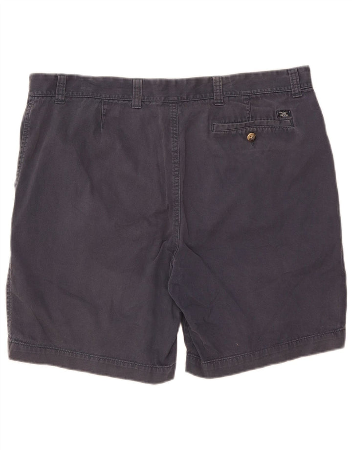MARKS & SPENCER Herren Chinoshorts W40 XL Blaue Baumwolle