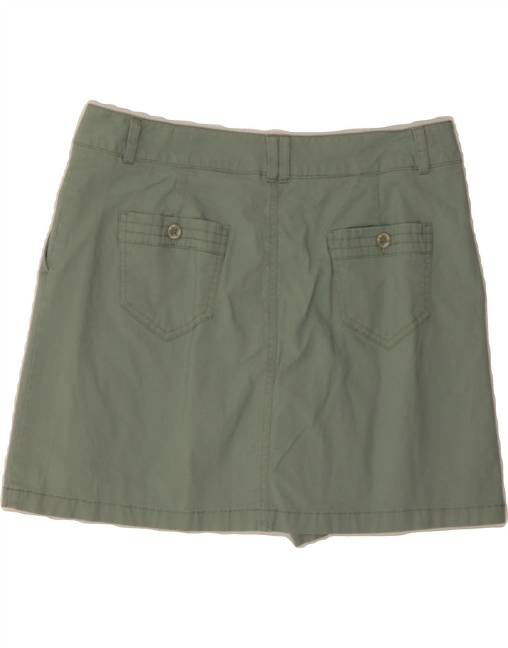DOCKERS Womens Skort US 10 Large  Green Cotton Vintage Dockers and Second-Hand Dockers from Messina Hembry 