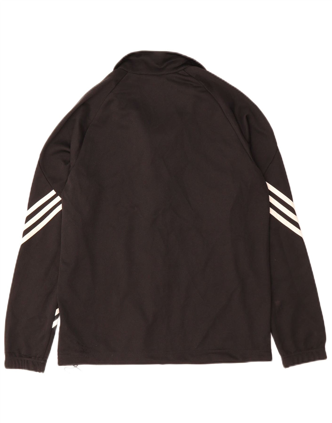 Adidas Jungen Climalite Trainingsanzug Top Jacke 13-14 Jahre Schwarz Polyester