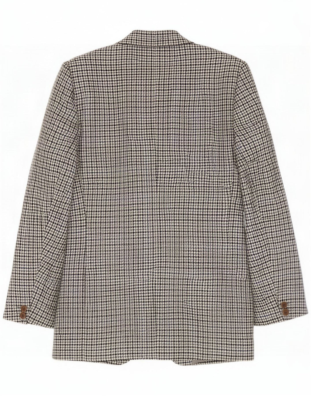 Prandina Herren 2-Knopf-Blazerjacke UK 40 Large Grey Houndstooth