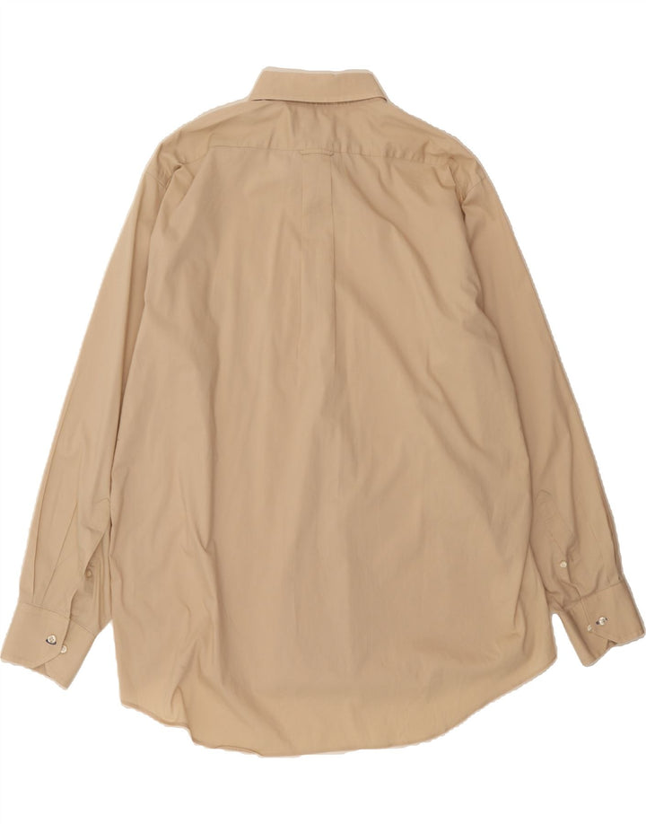IZOD Mens Shirt Size 17 17 1/2 XL Beige Vintage Izod and Second-Hand Izod from Messina Hembry 
