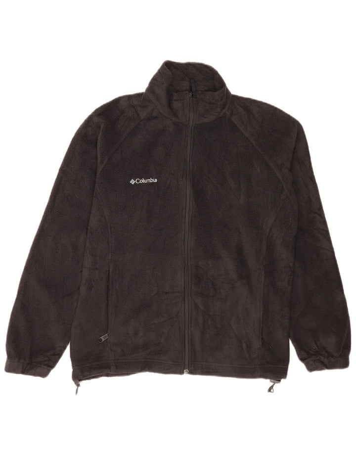 Columbia Herren Fleecejacke UK 38 Mittelschwarzes Polyester