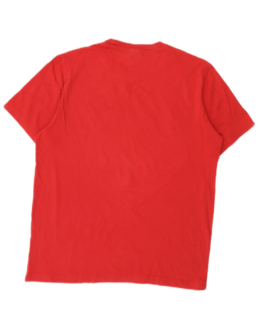 Champion Herren T-Shirt mit Grafik, Größe L, Rot