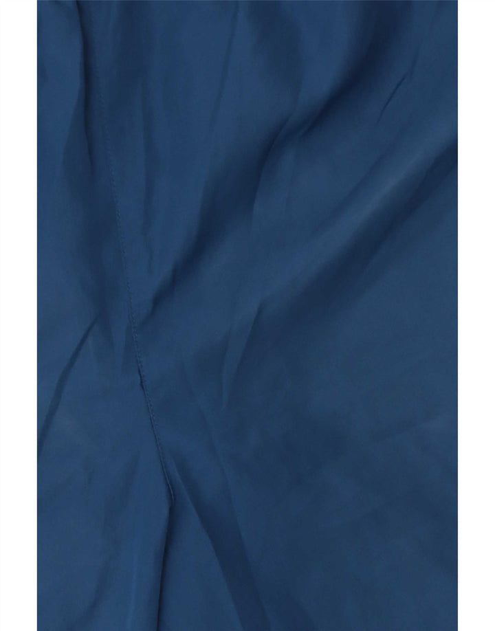Nike Herren-Badeshorts 2XL, blaues Colourblock-Polyester