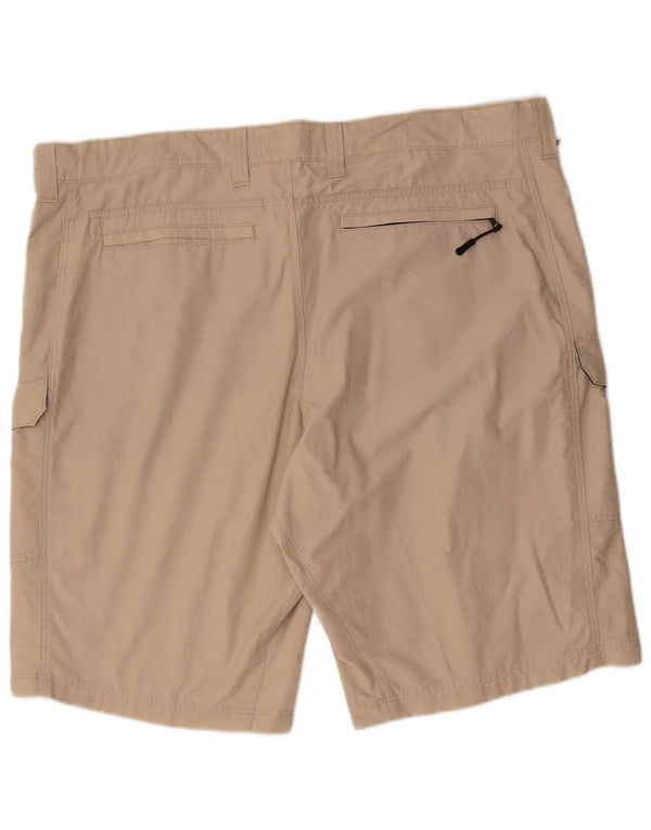 Marks & Spencer Herren Cargoshorts W44 2XL Beige Baumwolle
