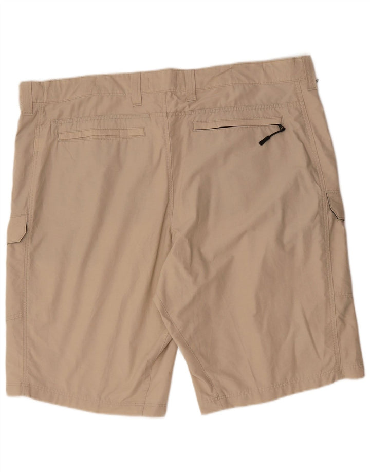 Marks & Spencer Herren Cargoshorts W44 2XL Beige Baumwolle