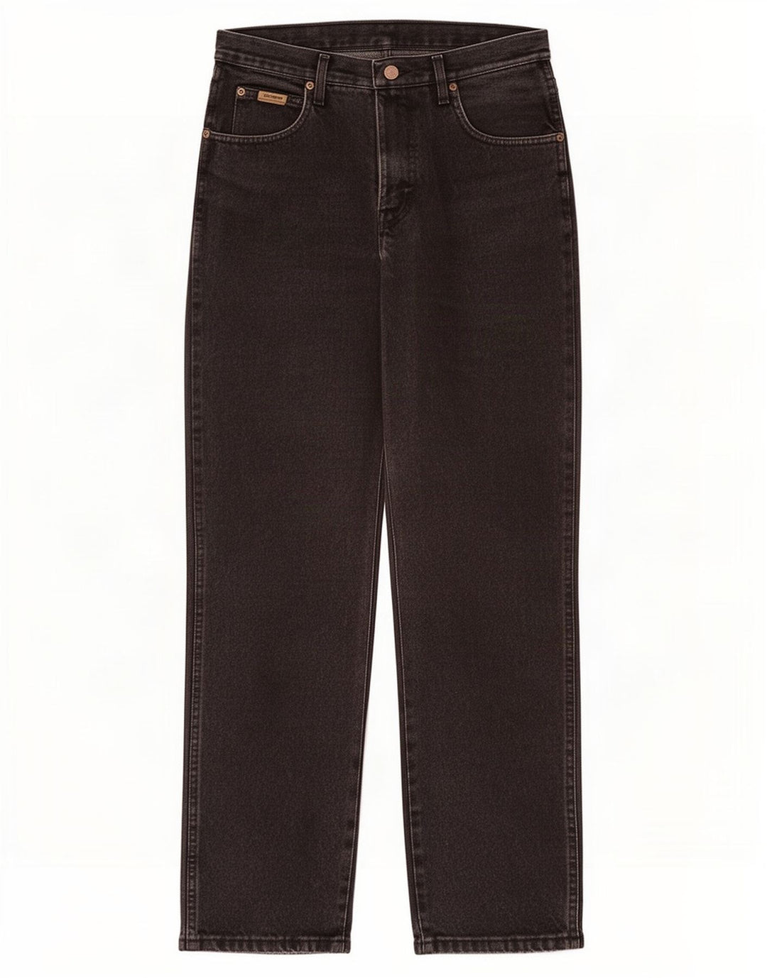Wrangler Herren Straight Jeans W32 L32 Schwarz