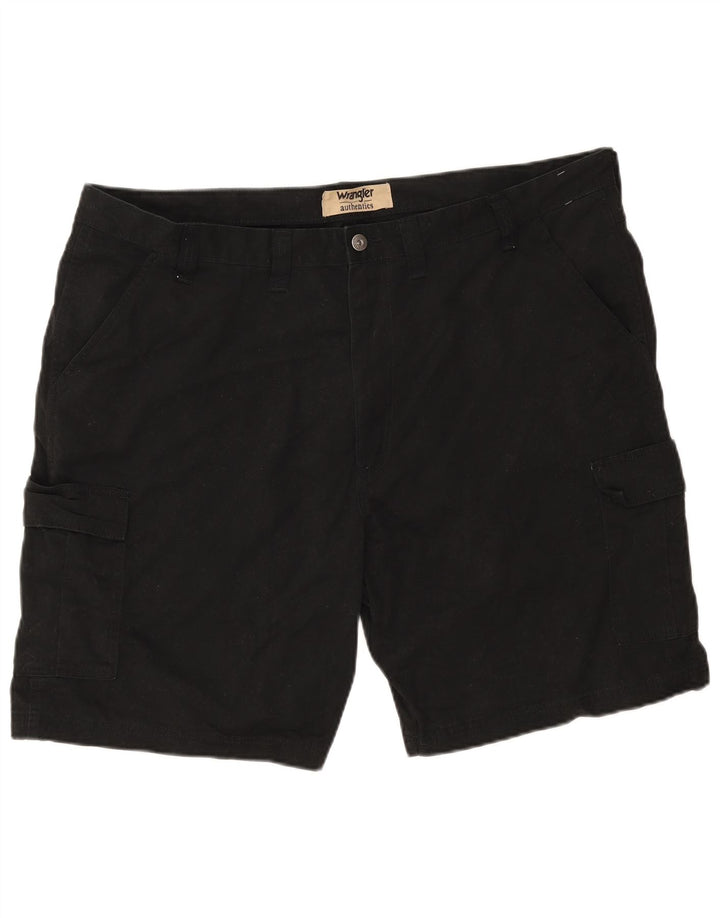 Wrangler Herren Cargoshorts W44 2XL Schwarz Baumwolle
