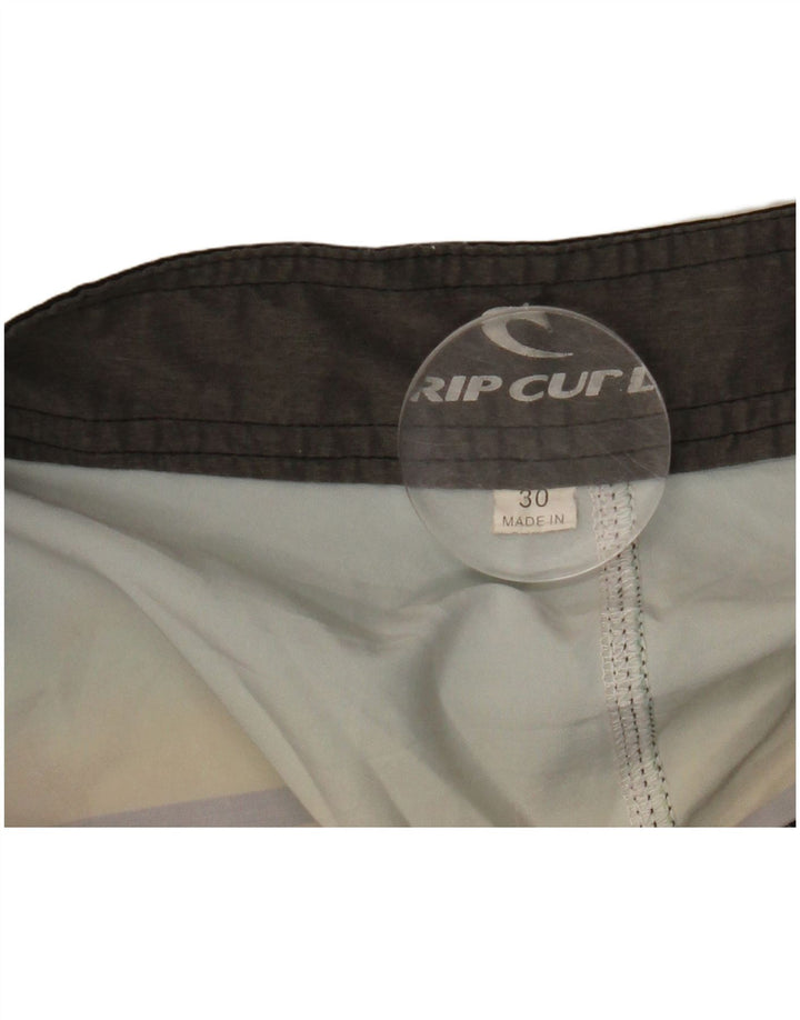 RIP CURL Herren-Badeshorts in mittelgrauem Farbblockdesign