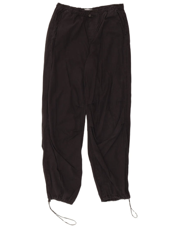 Zara Damen Jogginghose, Freizeithose, Größe M, W28, L30, Schwarz, Baumwolle