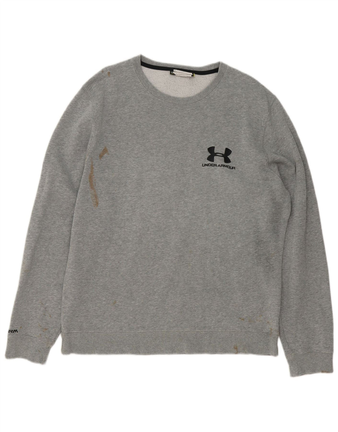 Under Armour Herren-Sweatshirt mit Grafik, groß, grau gefleckt
