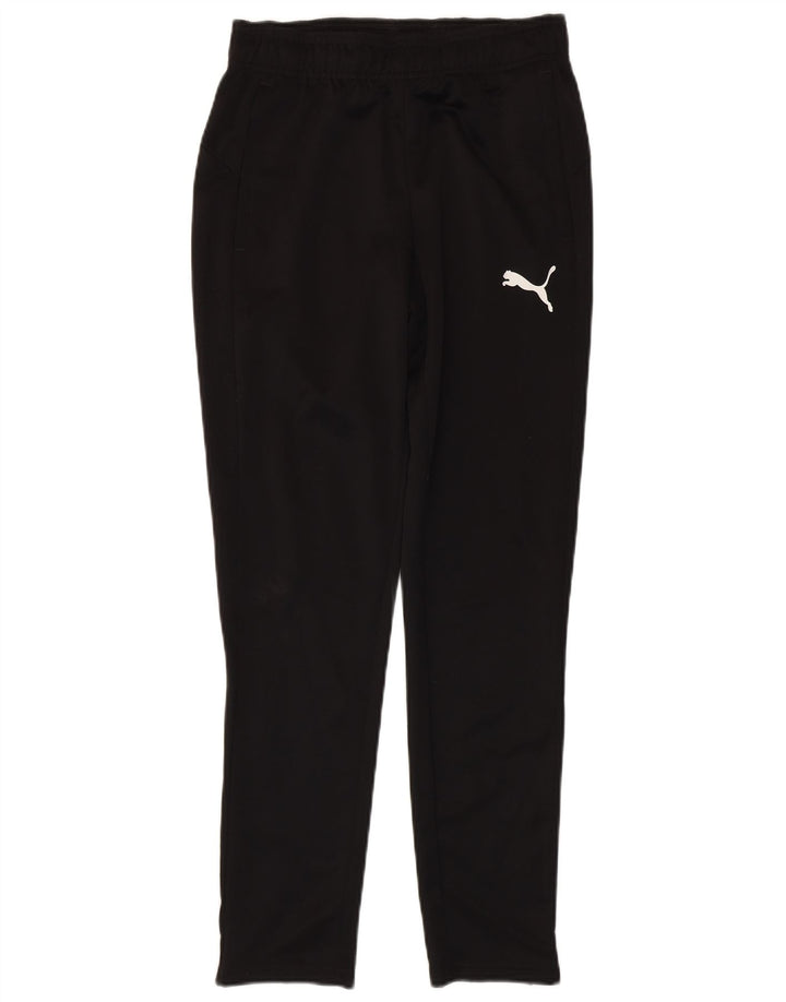 PUMA Herren-Trainingshose, Größe S, Schwarz, Polyester