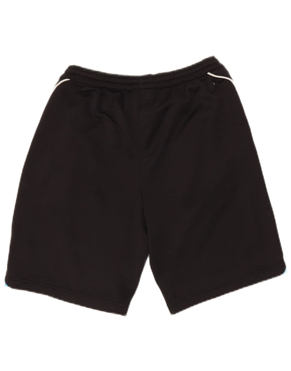 Adidas Sportshorts für Jungen, 15–16 Jahre, schwarzes Colourblock-Polyester