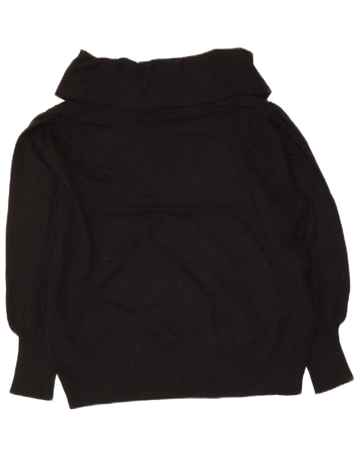 MARKS & SPENCER Damen-Pullover mit Rollkragen, Gr. 12, mittelschwarz