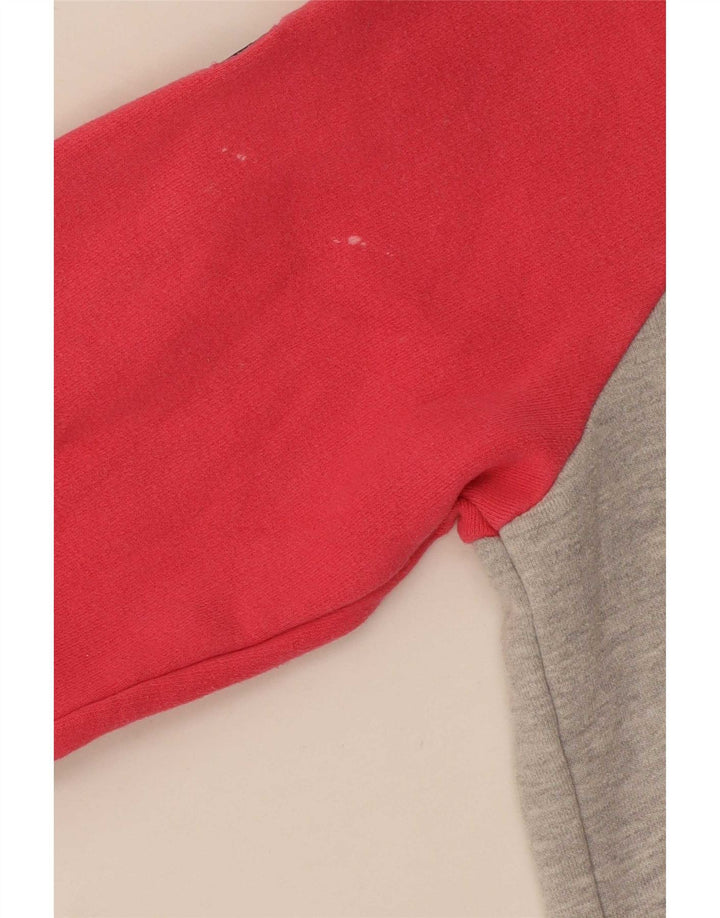 Superdry Damen-Sweatshirt in Übergröße, Gr. 10, Größe S, Grau, Farbblock