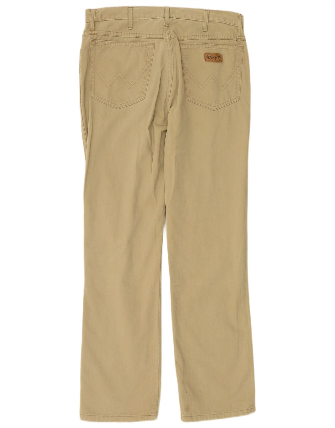 WRANGLER Herren Texas Straight Freizeithose W34 L32 Beige Baumwolle