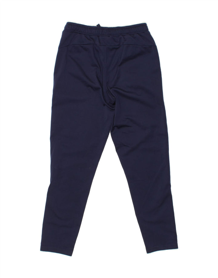 PUMA Girls Tracksuit Trousers 11-12 Years Large  Navy Blue Polyester Vintage Puma and Second-Hand Puma from Messina Hembry 