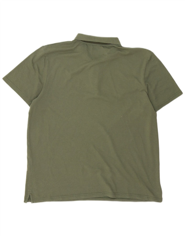 Lyle & Scott Herren Poloshirt 2XL Grüne Baumwolle
