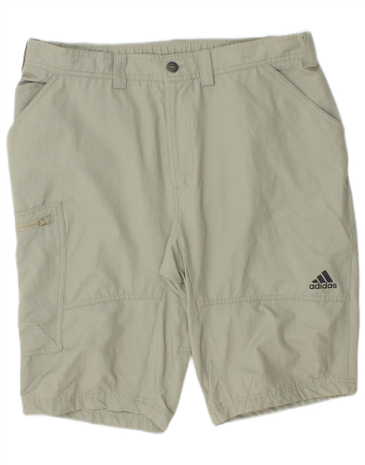 ADIDAS Herren Climalite Cargo Shorts W34 Large Grün