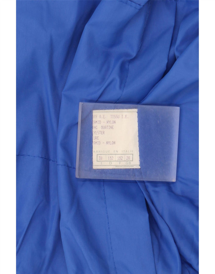 Brugi Wattierte Damenweste IT 38 XS Blaues Colourblock-Polyamid
