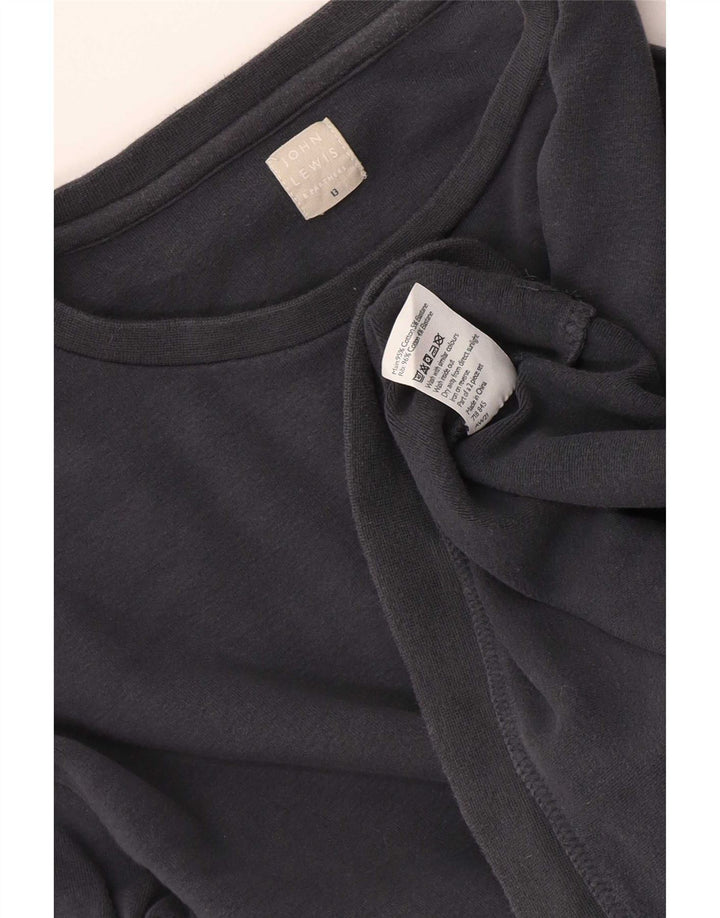 John Lewis Langarmshirt mit Grafik für Jungen, 12–13 Jahre, graue Baumwolle