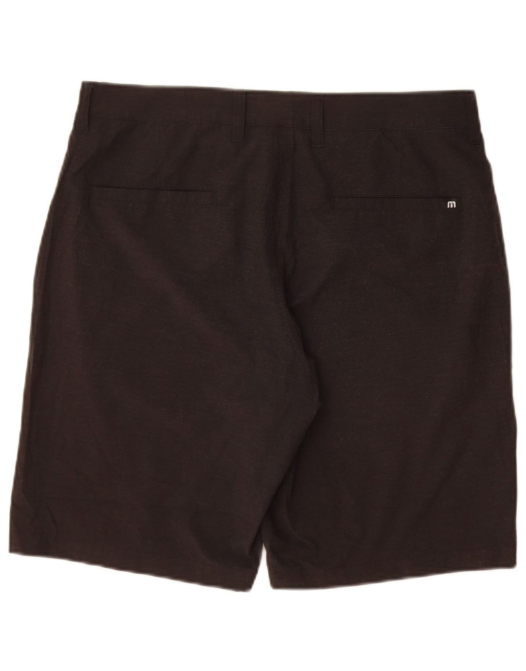 Travis Mathew Herren Chinoshorts W32 Mittelschwarzes Polyester