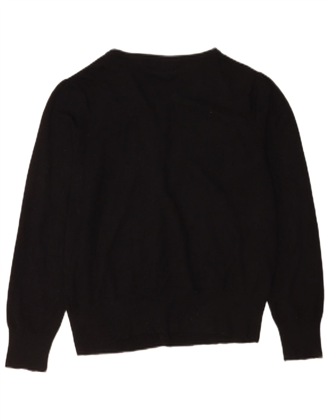 MARKS & SPENCER Damen-Cardigan-Pullover UK 14 Mittelschwarze Viskose