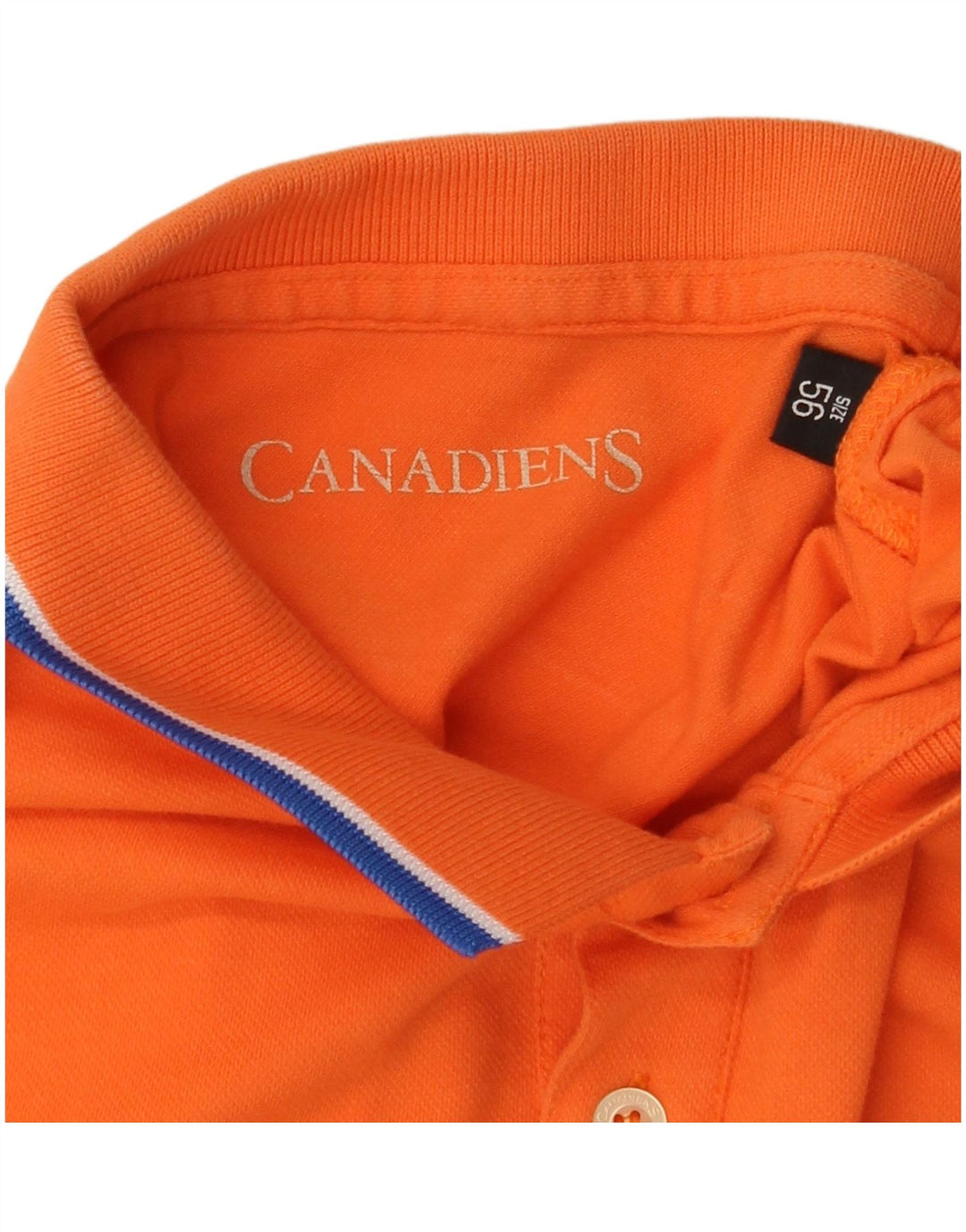 CANADIENS Herren Poloshirt IT 56 2XL Orange Baumwolle
