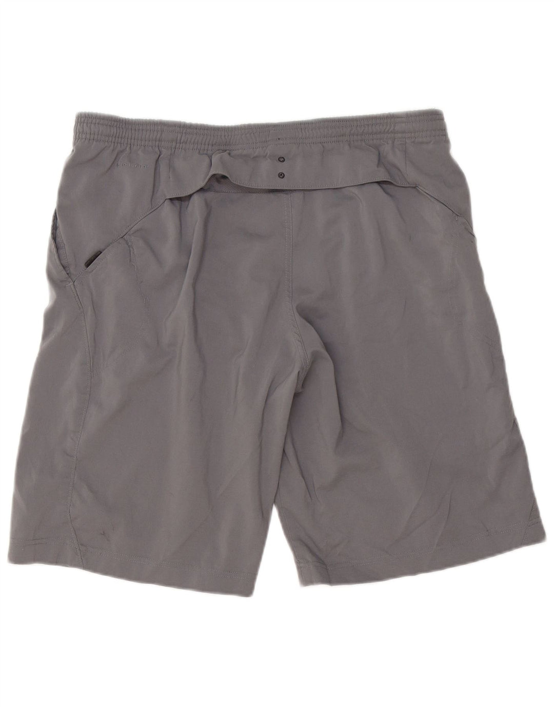 NIKE Herren Dri Fit Sportshorts, groß, graues Polyester