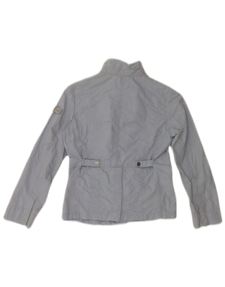 PEUTEREY Utility-Jacke für Mädchen, 7–8 Jahre, blaues Polyamid
