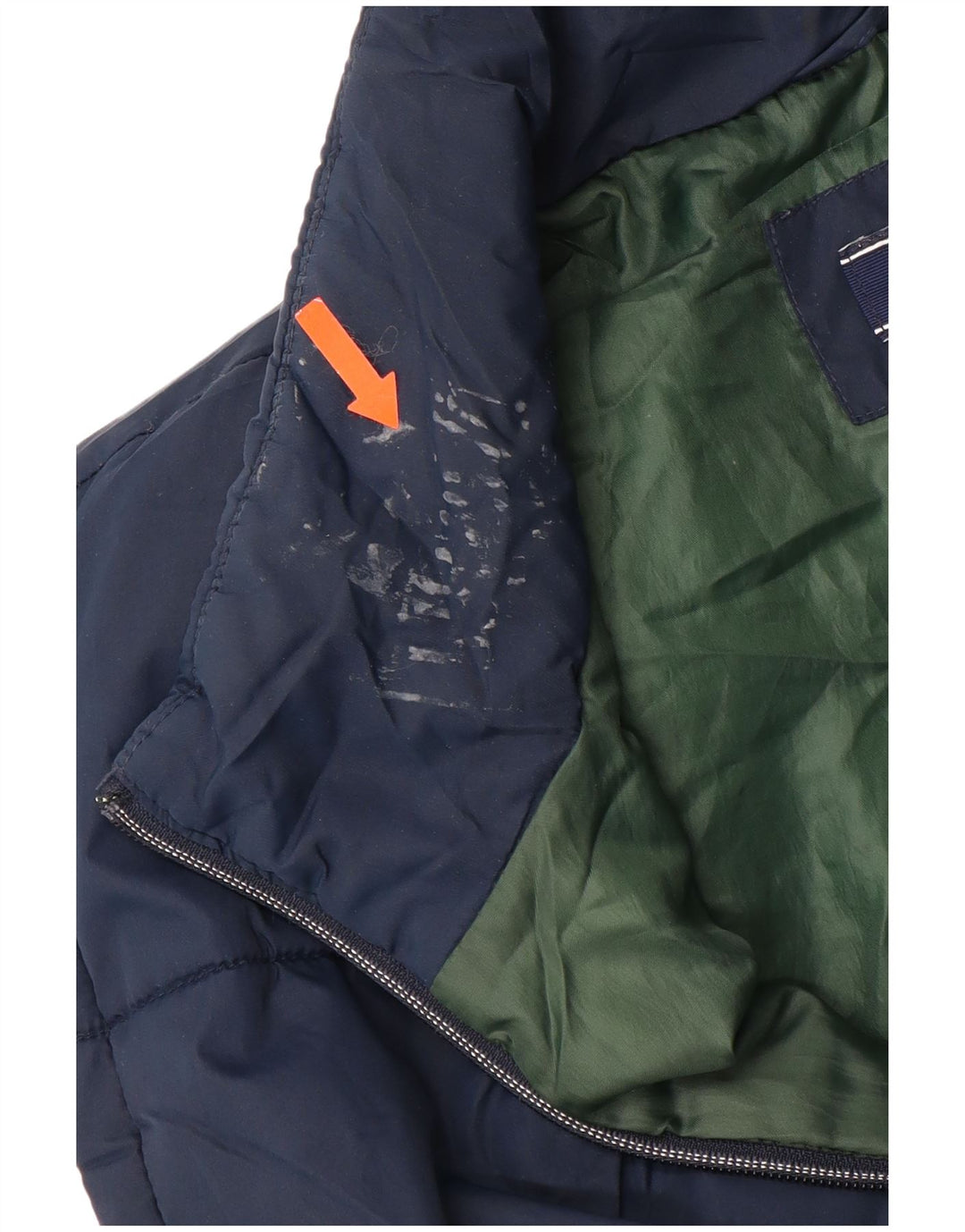 IZOD Herren Wattierte Weste UK 42 XL Marineblau Polyester