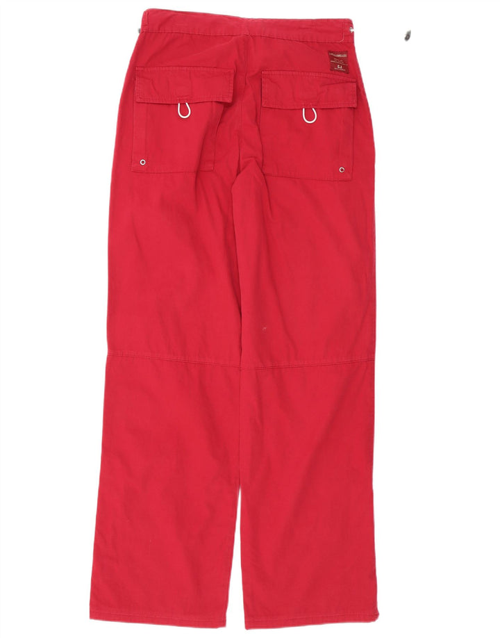 Carrera Gerade Herrenhose W31 L31 Rote Baumwolle