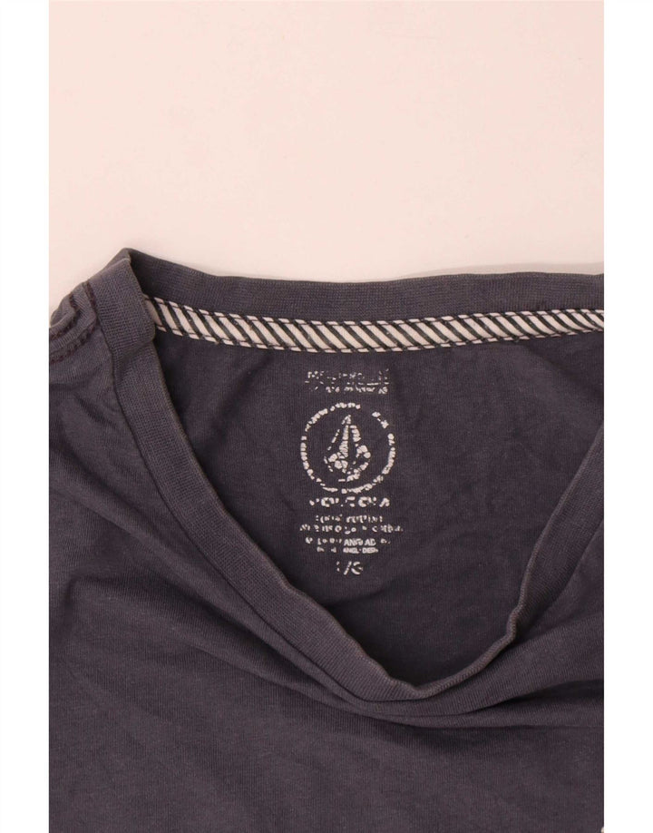 Volcom Herren-T-Shirt mit Grafik, groß, marineblau, Baumwolle